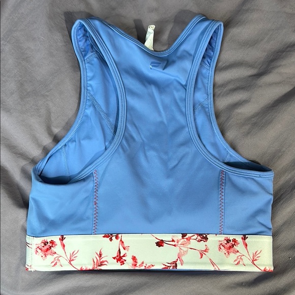 Blue Floral Activewear Set - Picture 3 of 10